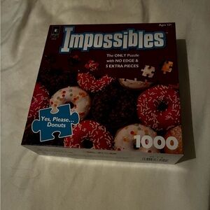 Impossibles Donut Puzzle 1000 Pieces